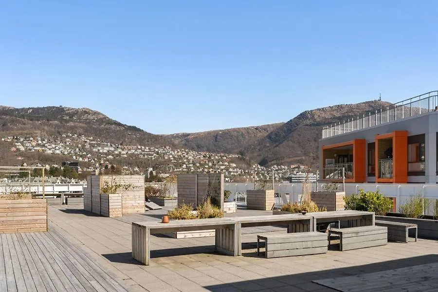 Modern Apartment With Rooftop Terrace And Stunning Views ベルゲン